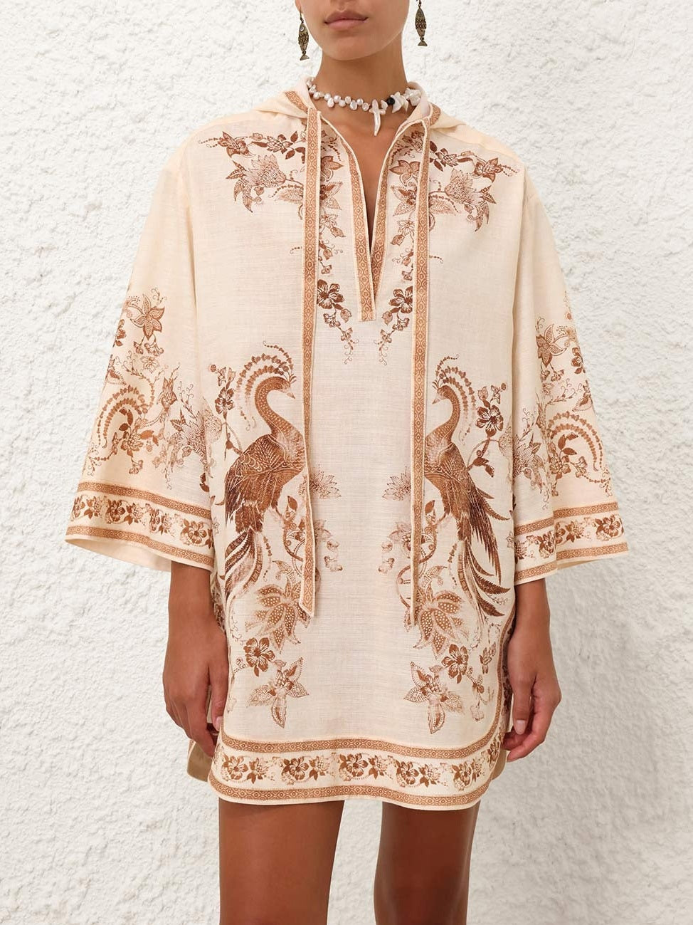 Ascension tunic mini dress