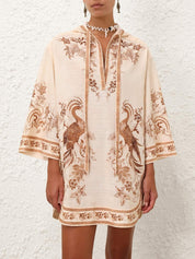 Ascension tunic mini dress