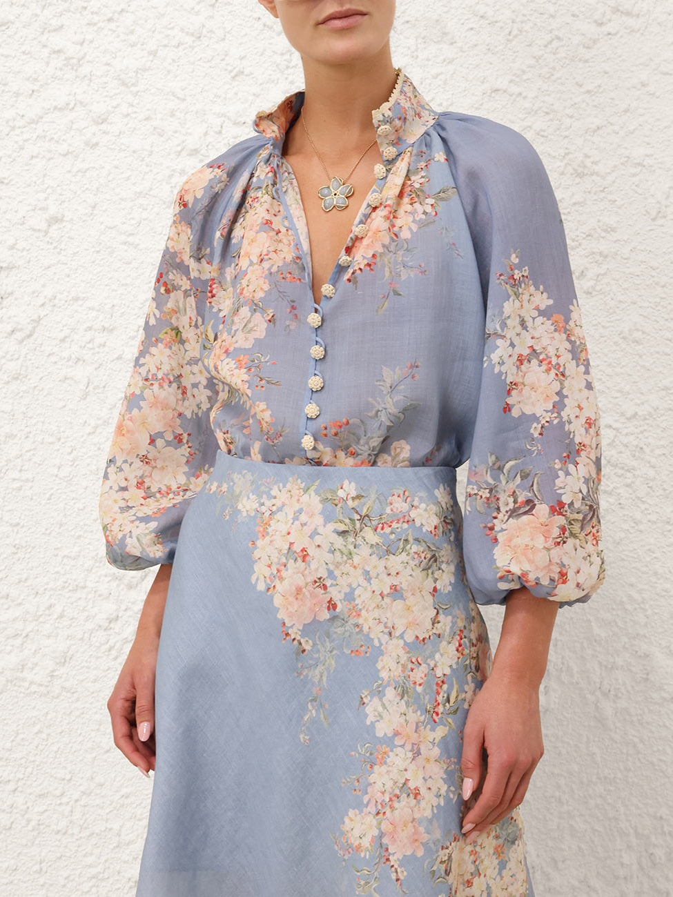 Cascadian billow blouse