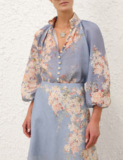 CASCADIAN BILLOW BLOUSE