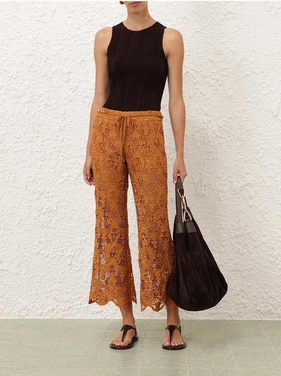 Coco lace flare pant