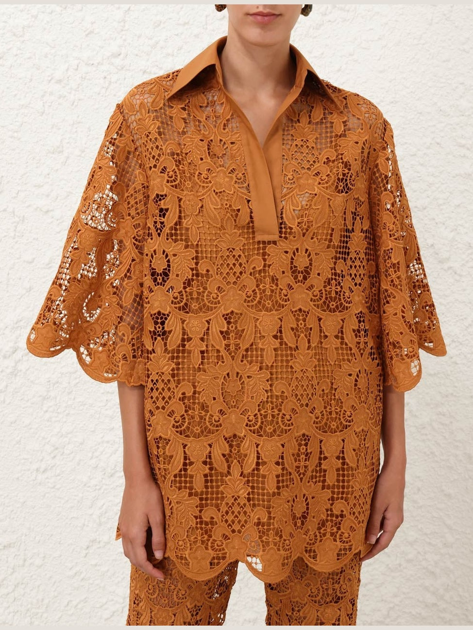 Coco lace tunic top