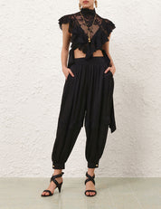 HYPNOTIC SILK HAREM PANT