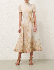 MEMENTO PICNIC MIDI DRESS