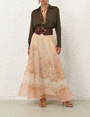 HYPNOTIC ORGANZA MAXI SKIRT