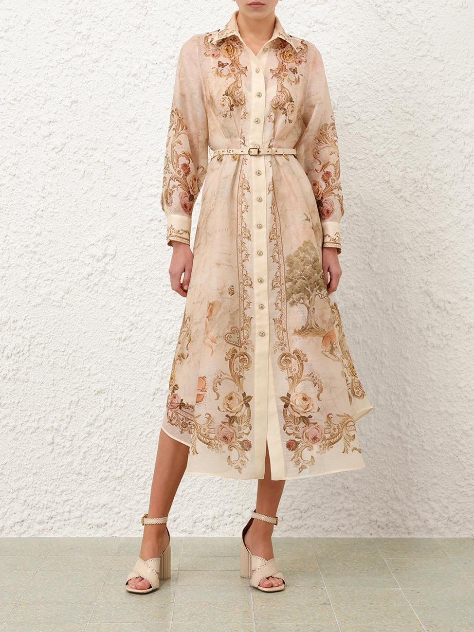 Rubaiyat MEMENTO BUTTONED MIDI DRESS Rubaiyat MEMENTO BUTTONED MIDI DRESS