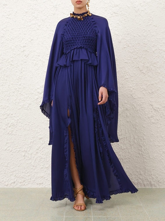 Hypnotic smocked flutter dress
