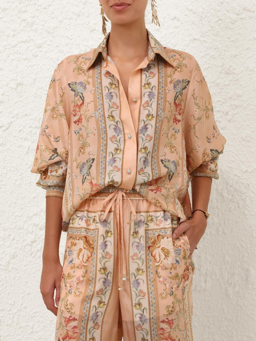 Roselight relaxed shirt