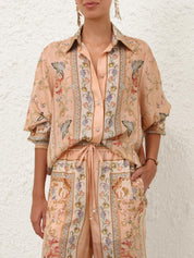 Roselight relaxed shirt