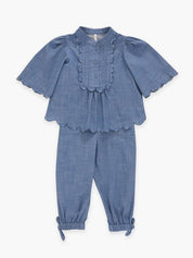 Junie chambray short