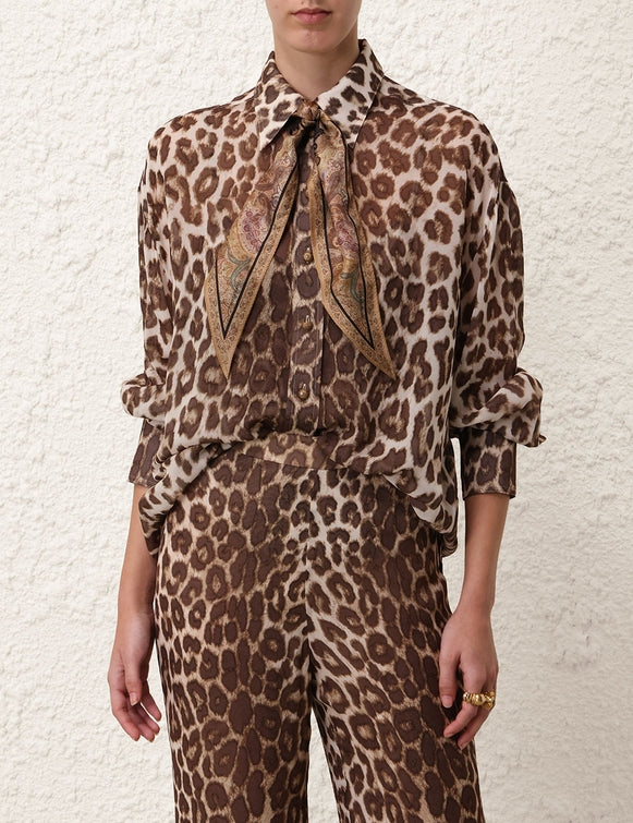 ILLUSTRATION LEOPARD SHIRT