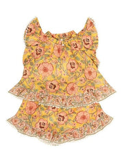 Junie frill sleeve top