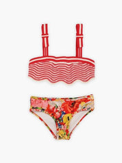Alight Crochet Wave Bikini بكيني 