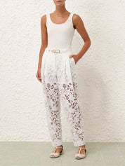 Natura cropped barrel pant