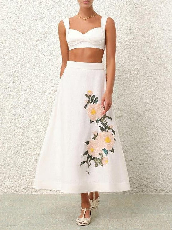 Natura flare skirt
