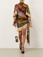 Valiant fringed mini dress