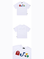 Ajo pictogram nylon applique t-shirt