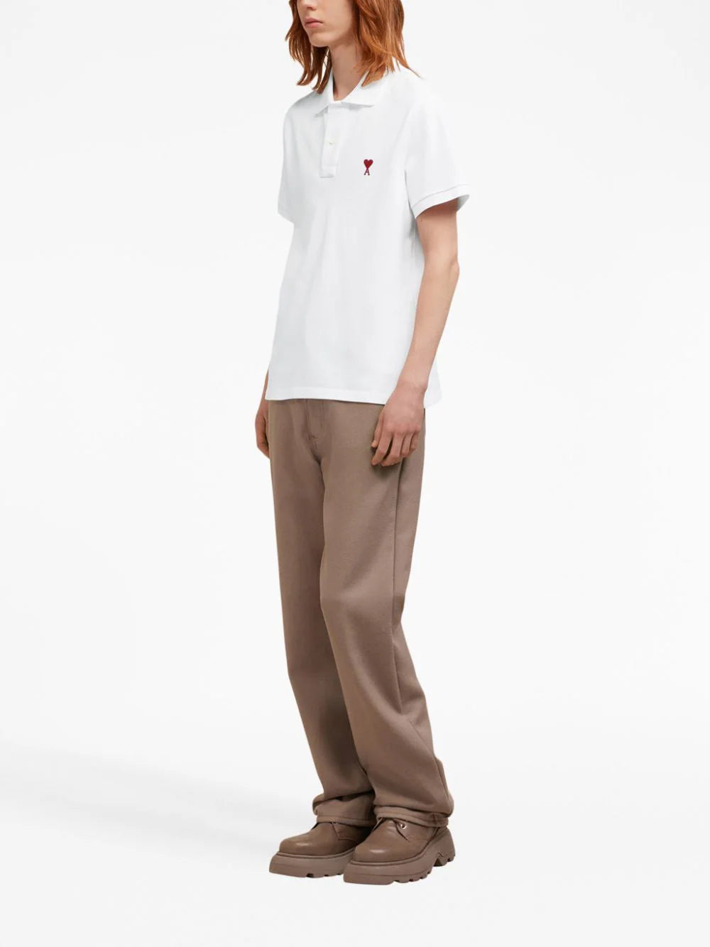 Ami de Coeur organic-cotton polo shirt