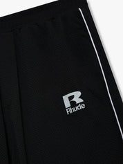 Rhude mesh piping parachute track pant
