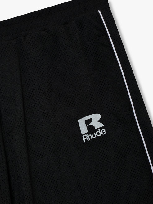 Rhude mesh piping parachute track pant