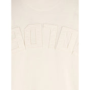 Relaxed fit t-shirt cotton jersey logo patch