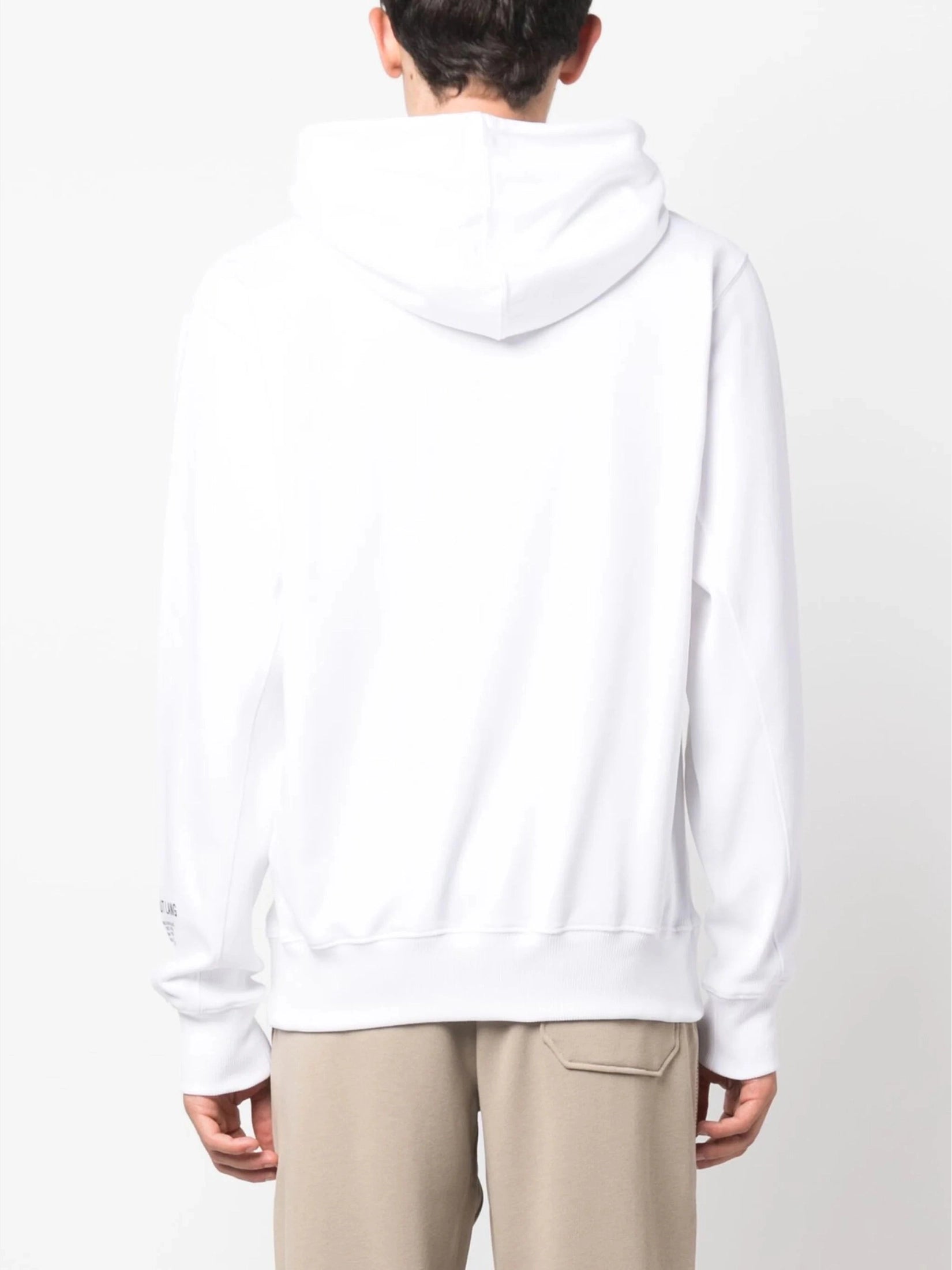 Helmut lang photograph-print cotton hoodie