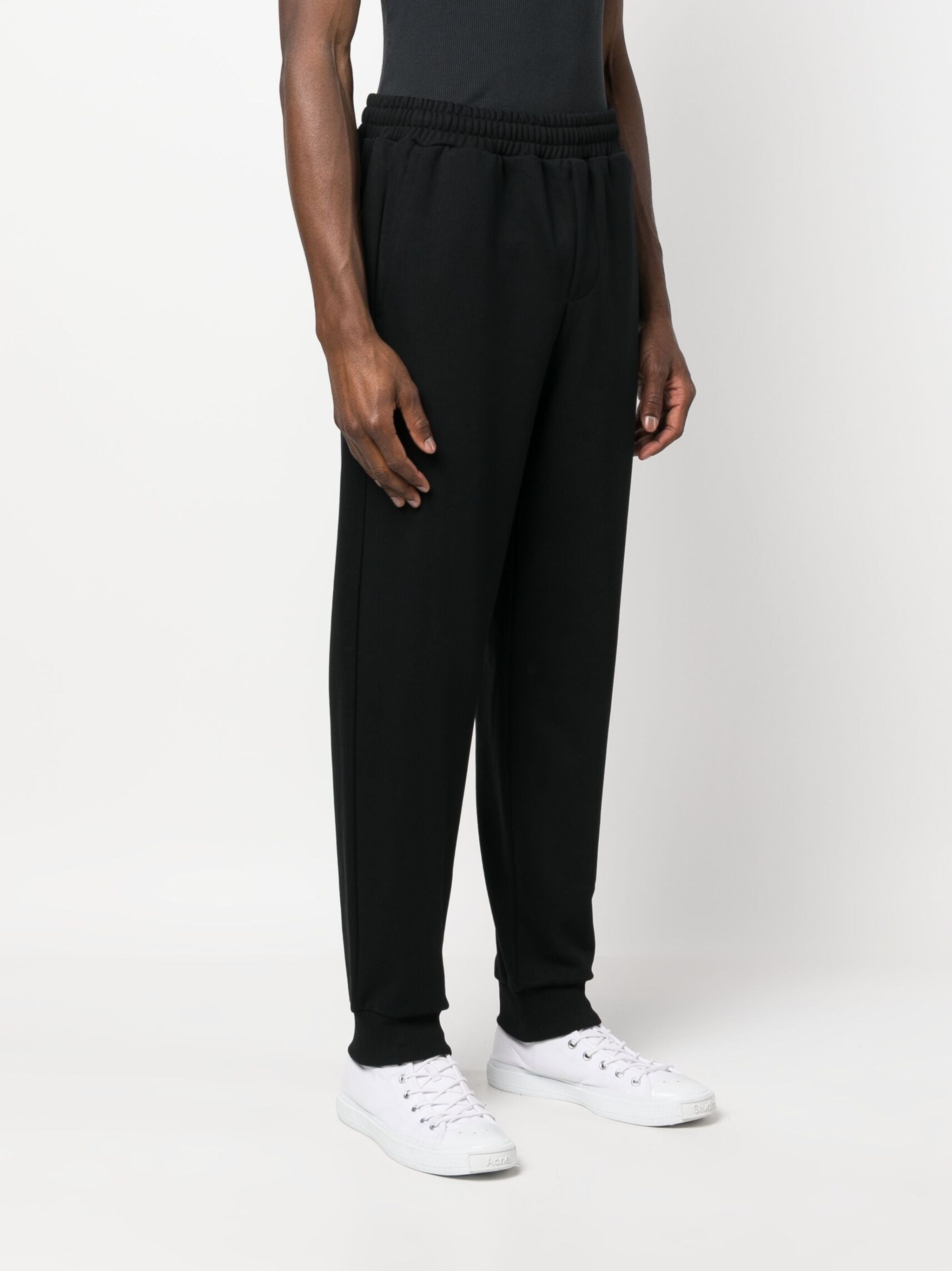 Helmut Lang logo-print cotton track pants