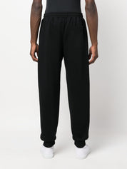 Helmut Lang logo-print cotton track pants