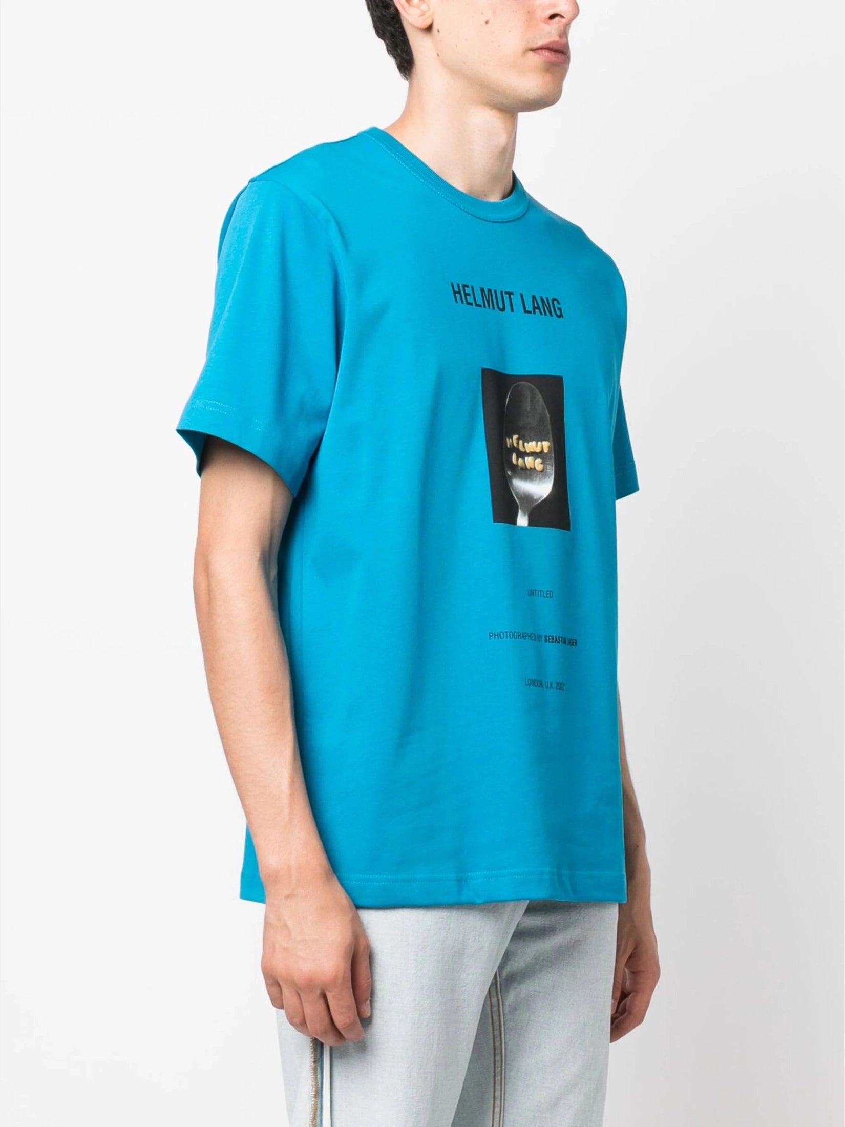 Helmut lang photograph-print cotton t-shirt