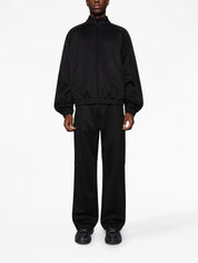 Piped-trim track jacket