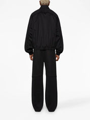 Piped-trim track jacket