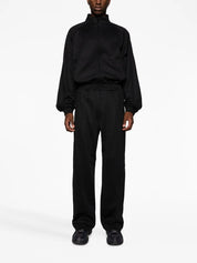 Piped-trim track pants