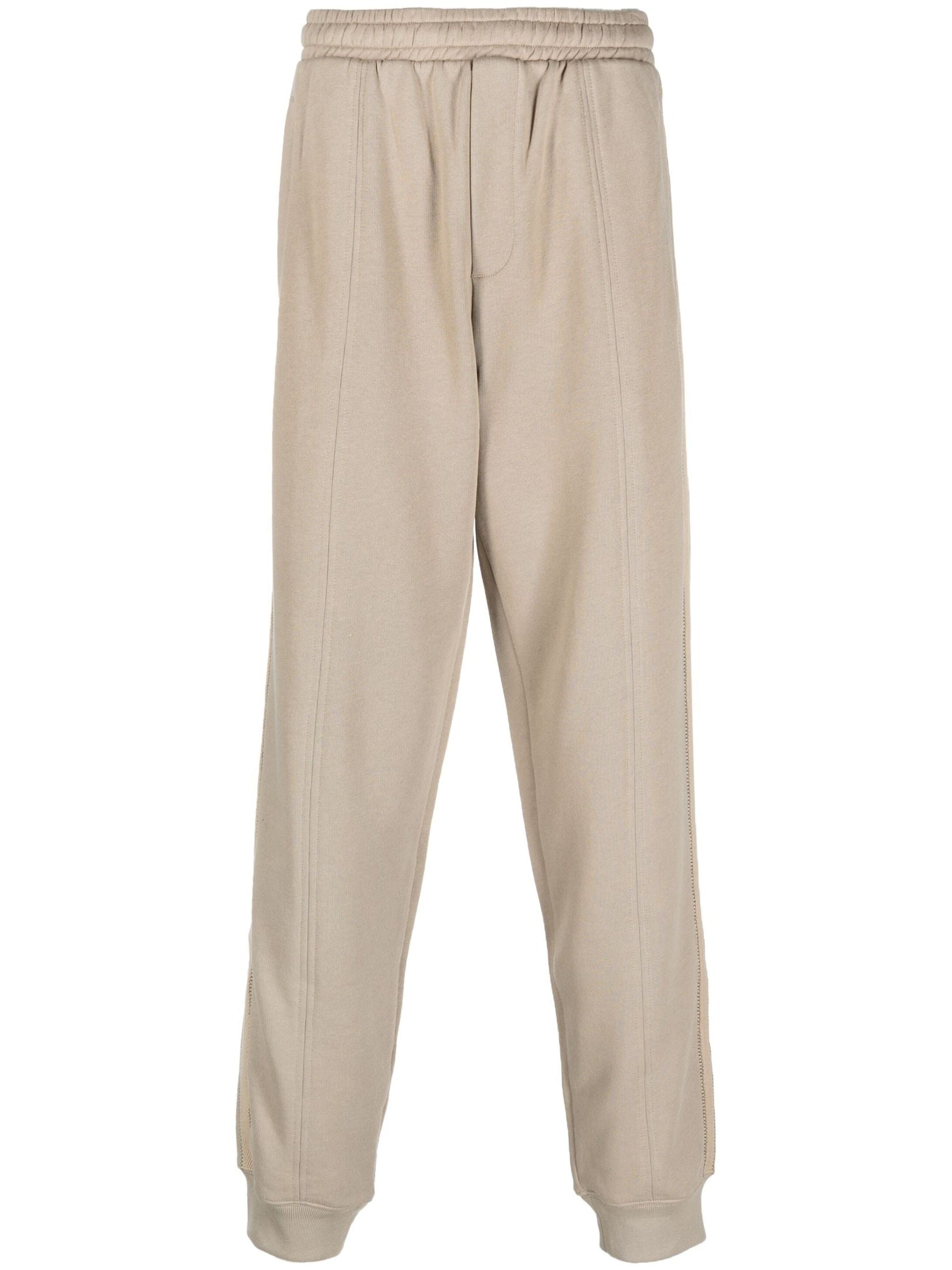 Helmut lang elasticated-waist cotton track pants