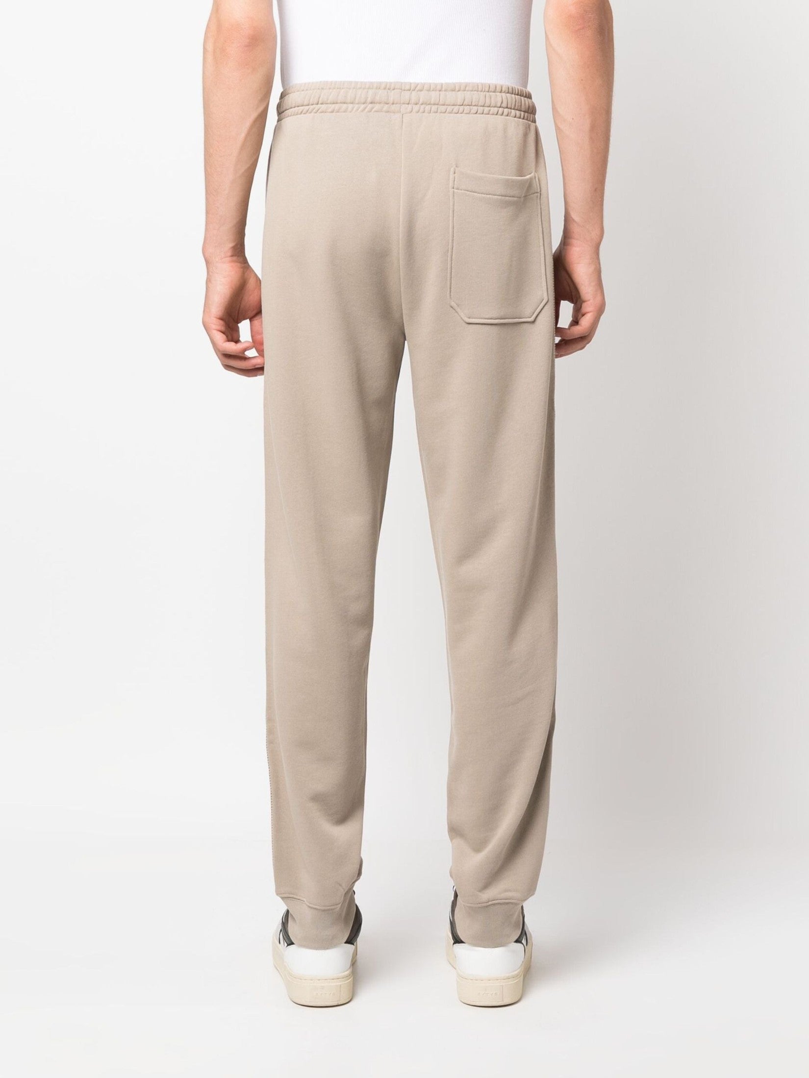 Helmut lang elasticated-waist cotton track pants