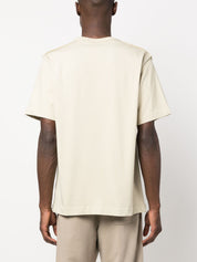 Helmut Lang logo-embroidered cotton T-shirt
