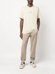 Helmut Lang logo-embroidered cotton T-shirt