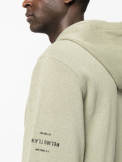 Helmut Lang zip-up drawstring hoodie