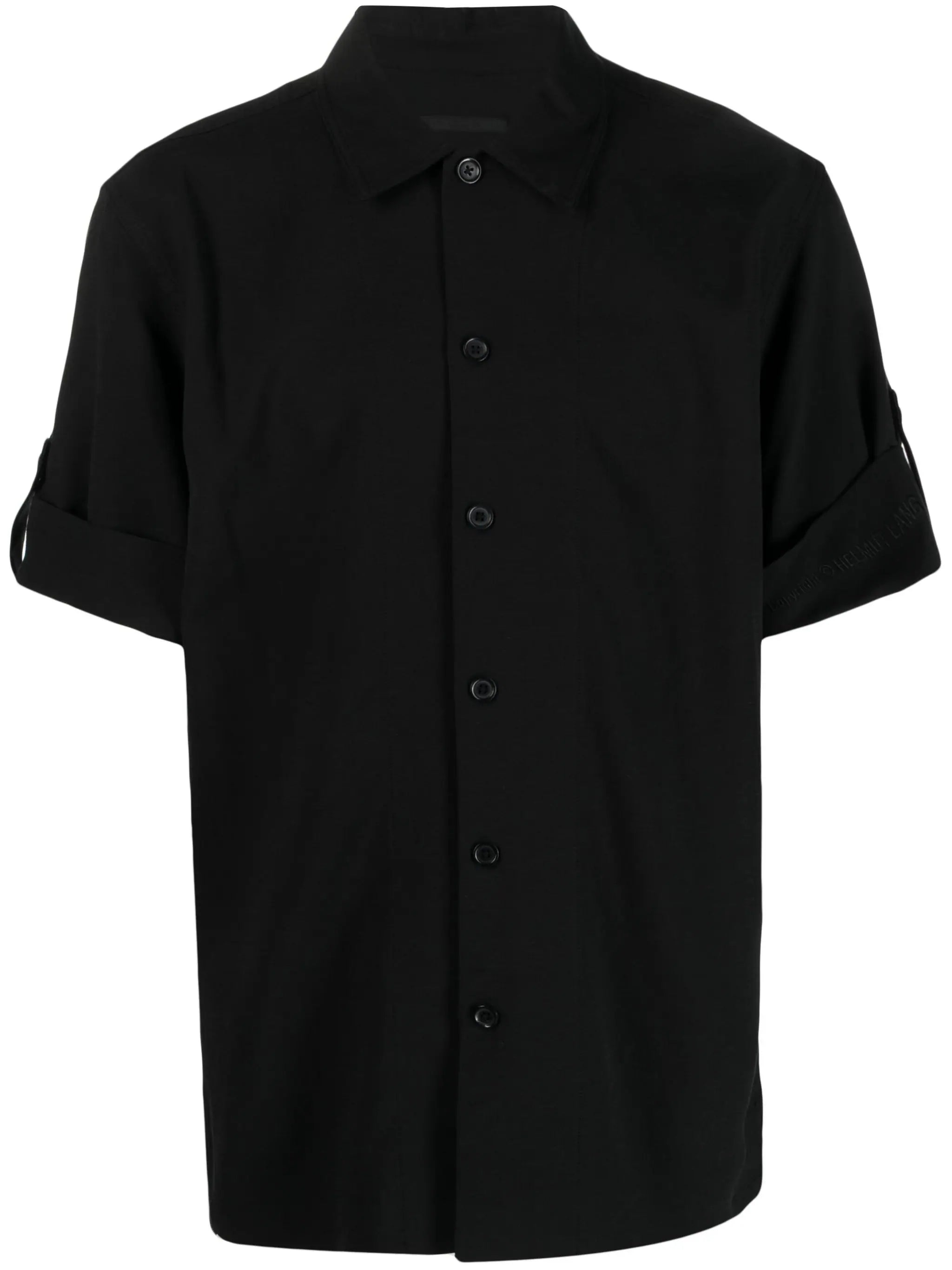 Helmut Lang short-sleeve button-up shirt