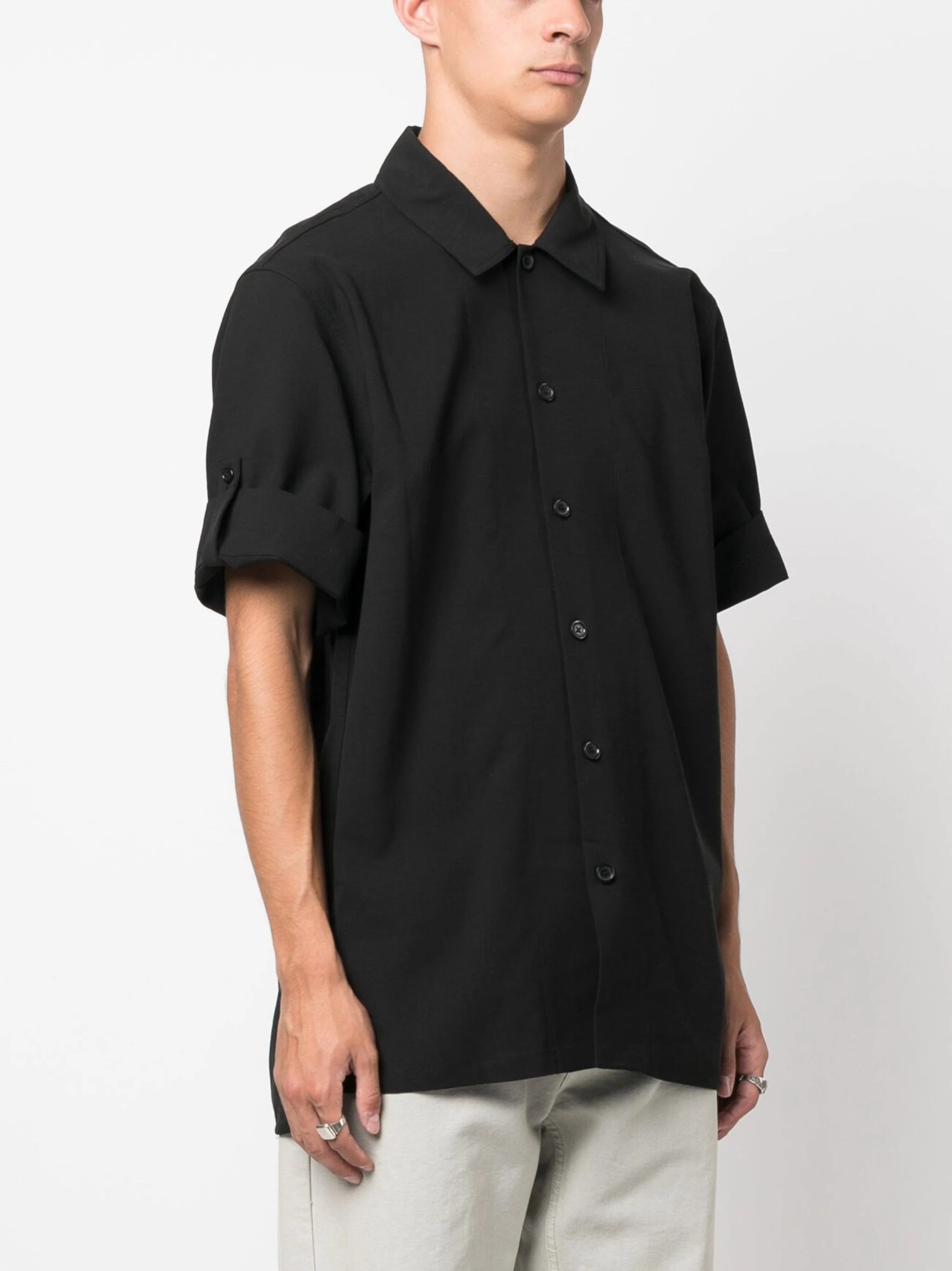 Helmut Lang short-sleeve button-up shirt