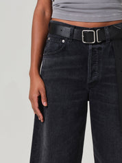 Ayla raw hem crop