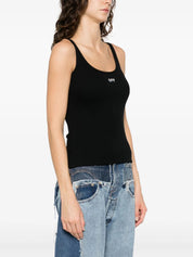 Off Stamp ribbed-knit tank top