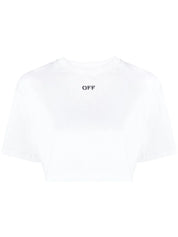 Off-Stamp cropped T-shirt