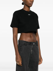 Off-Stamp cropped T-shirt