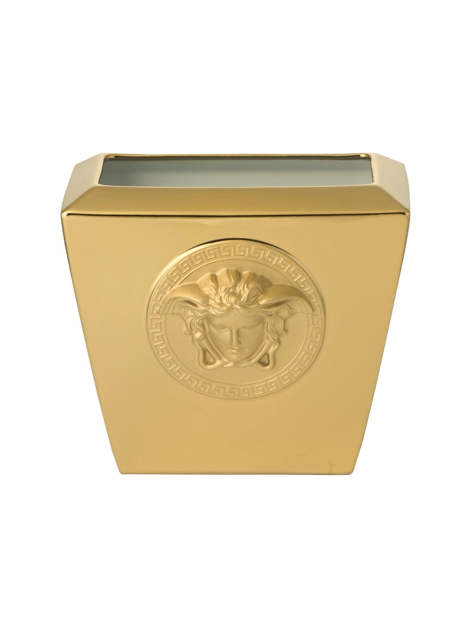Versace medusa gold vase 18 cm