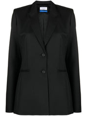 peak-lapels single-breasted blazer