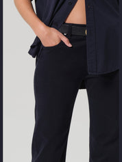Genova low rise boot in navy