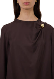 AZAE DRAPPED BLOUSE