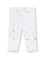 Givenchy Kids 4G-print elasticated leggings