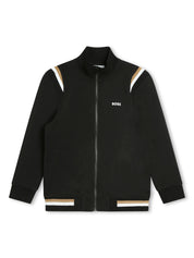 BOSS Kidswear cotton-blend tracksuit set