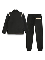 BOSS Kidswear cotton-blend tracksuit set